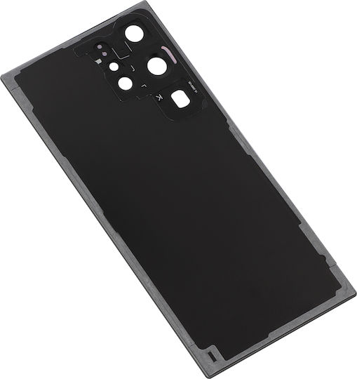 Clappio Replacement Battery Cover Galaxy S23 Ultra Integrated Adhesive Black