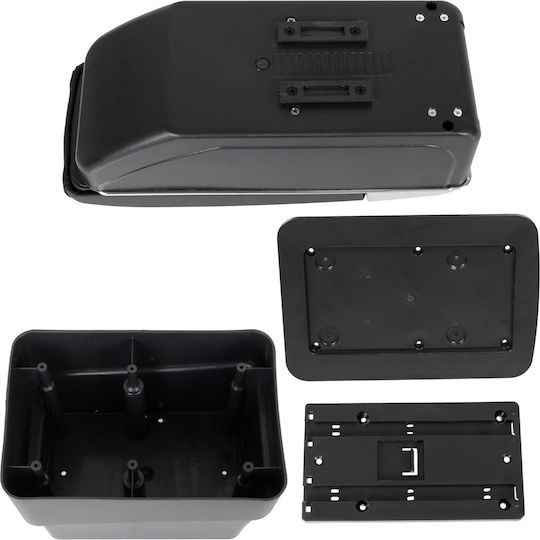 Skoda Octavia Iii 13-20 Armrest Storage Black Eco-leather + Installation Kit