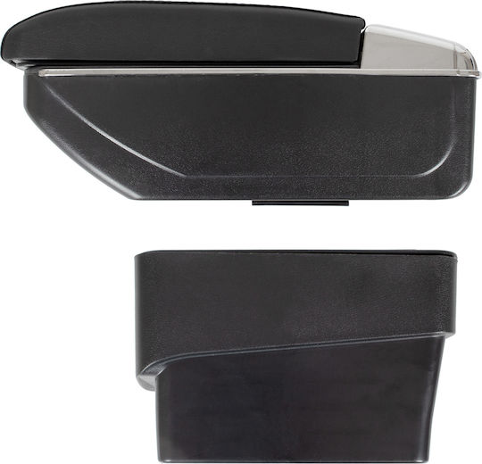 Skoda Octavia Iii 13-20 Armrest Storage Black Eco-leather + Installation Kit