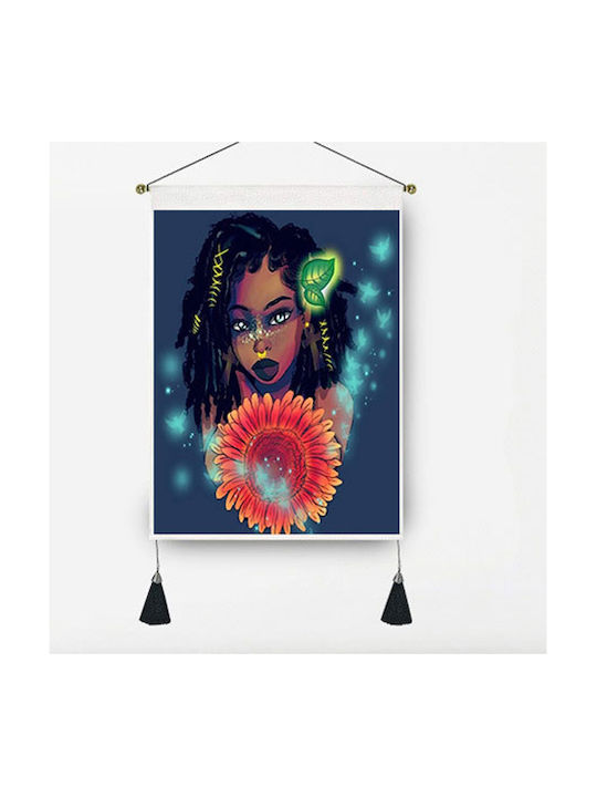 FRIPIA Hanging Fabric Wall Decor 50x35cm
