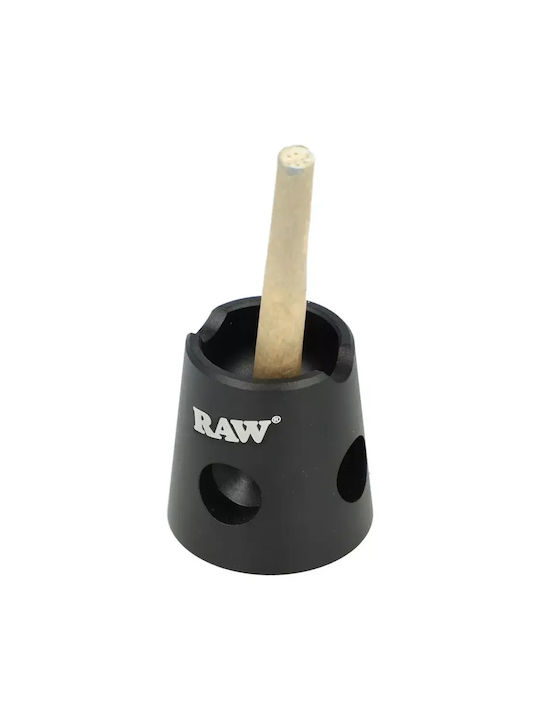 Raw Cone Snuffer Scrumbieră Țigaretă Metalic Negru 1buc