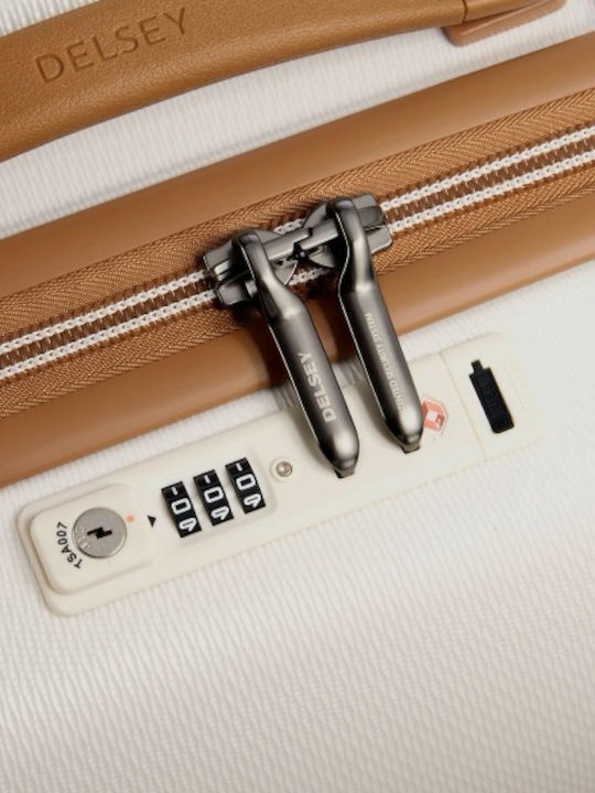 Delsey Chatelet Air 2.0 Βαλίτσα Ταξιδίου Καμπίνας Angora Ύψους 55εκ.