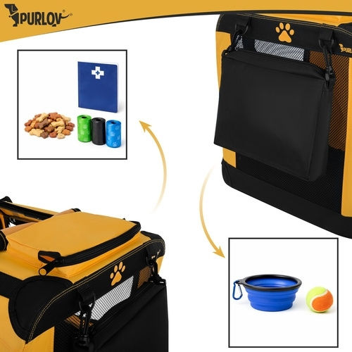 Gardlov Dog Carrying Bag For Dog Cat Up To 25kg L60xW44xH42cm