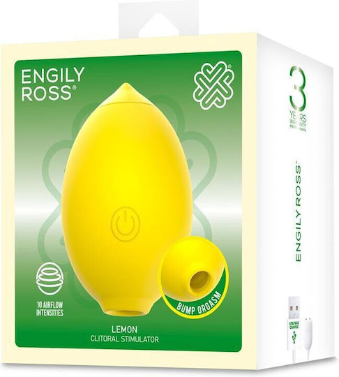Engily Ross Mini Κλειτοριδικός Δονητής 7.8cm Κίτρινος