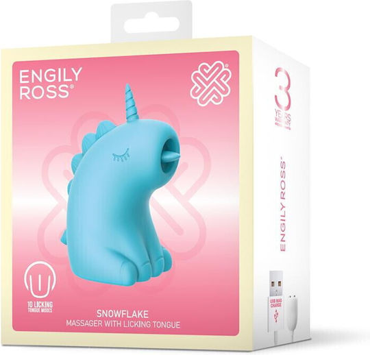 Engily Ross Mini Κλειτοριδικός Δονητής 7.5cm Γαλάζιος
