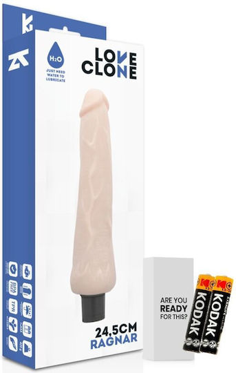 Nanma Loveclone Ragnar Realistic Vibrator 24.5cm Flesh