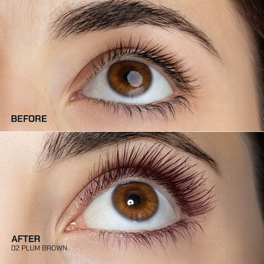 Radiant Magna Lash Mascara 02 Plum Brown 13ml