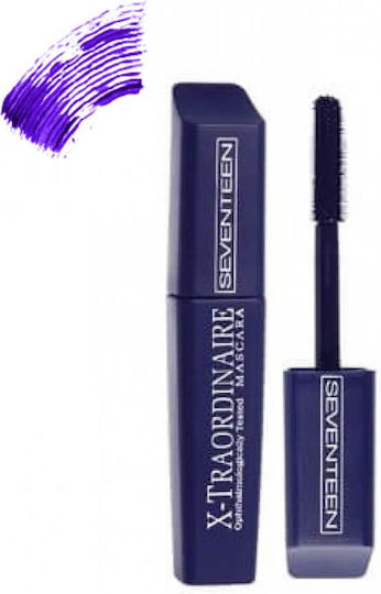 Seventeen X-Traordinaire Mascara for volume, Curling & Length 03 Violet 12ml
