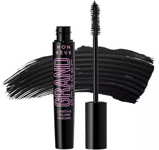 Mon Reve Grand Lashes Length & Volume Mascara Black 12ml