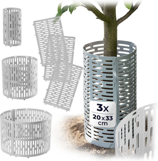Kadax Tree Trunk Protector Grey 20 X 33 Cm 3 Pcs