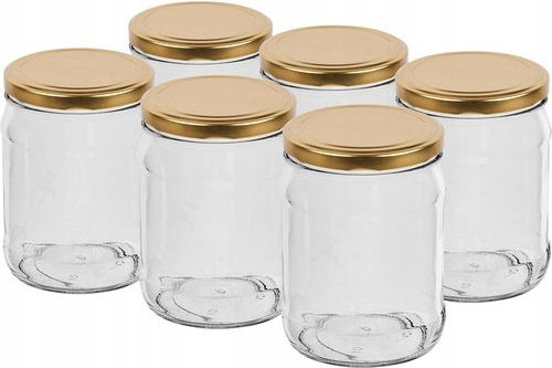 Browin Borcan Sticlă 500ml 6 Bucăți