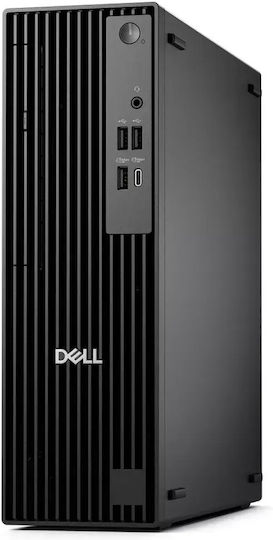 Dell Pro Slim QCS1250 Настолен Компютър (Ultra 5-235/64GB DDR5/250GB SSD/W11 Pro) с Клавиатура (БГ)