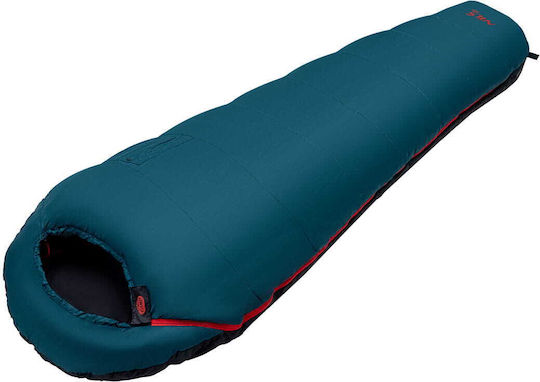 Nils Sleeping Bag Single 3 Seasons Ciemnozielony