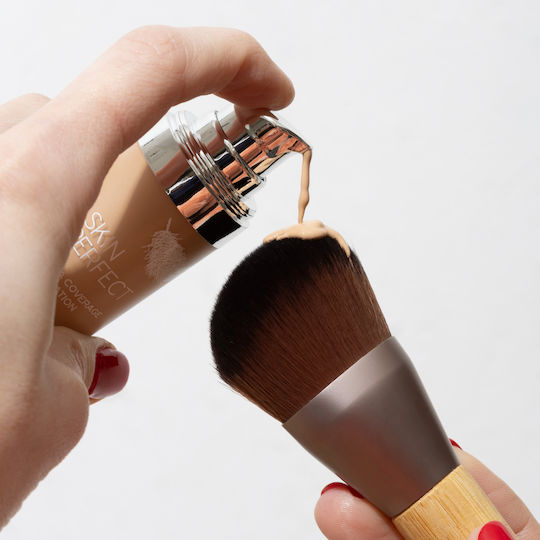 Seventeen Πινέλο Μακιγιάζ για Foundation από Συνθετική Τρίχα Bamboo Handle