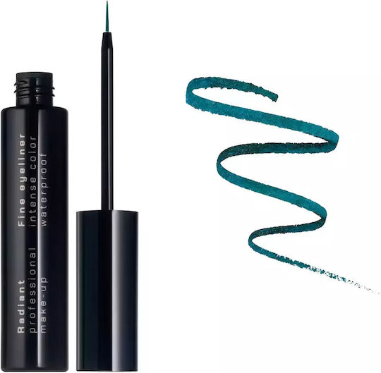 Radiant Intense Color Waterproof Liquid Eye Liner 04 Green 5ml