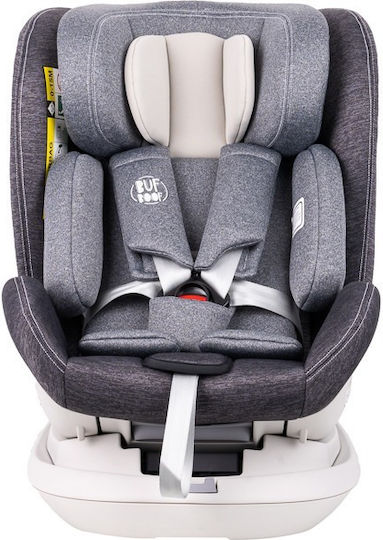 Buf Boof Platinum Deluxe Car Seat i-Size with Isofix Gray 0-36 kg