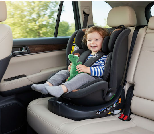 Buf Boof B-Joy Deluxe Столче За Кола i-Размер С Isofix Черно 0-36 кг