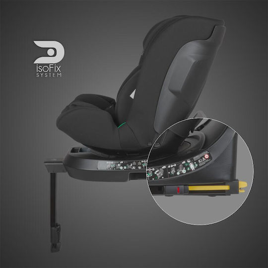 Coccolle Ario Καθισματάκι Αυτοκινήτου i-Size με Isofix Midnight Black
