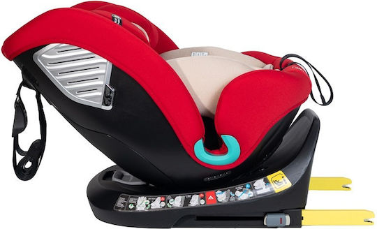 Buf Boof Saphir Deluxe Scaun Auto i-Size cu Isofix Roșu 0-36 kg