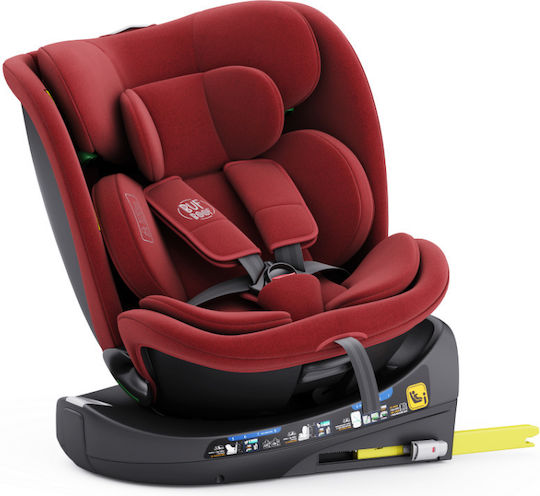 Buf Boof B-Joy Deluxe Autositz i-Size mit Isofix Rot 0-36 kg