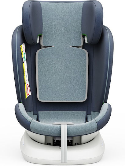 Buf Boof TWT Plus Deluxe Детско Столче за Кола High-back Booster i-Размер с Isofix Blue 0-36 кг