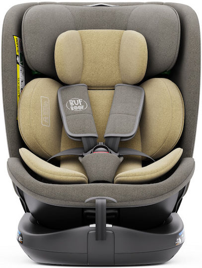 Buf Boof B-Joy Deluxe Autositz i-Size mit Isofix Light Brown 0-36 kg