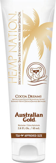 Australian Gold Hemp Nation Self Tanning Cream Body 83ml