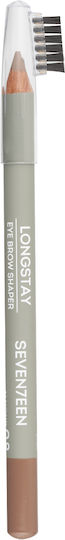 Seventeen Longstay Shaper Pencil for Eyebrows 08 Almond