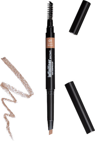 Mon Reve Infiniliner Gel Brow Pencil Αδιάβροχο Μολύβι για Φρύδια 05 Grey Brown