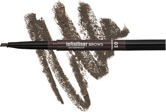 Mon Reve Infiniliner Gel Brow Pencil Waterproof Eyebrow Pencil 03 Brunette