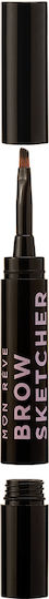 Mon Reve Brow Sketcher Augenbrauen-Bleistift 04 Dunkelbraun