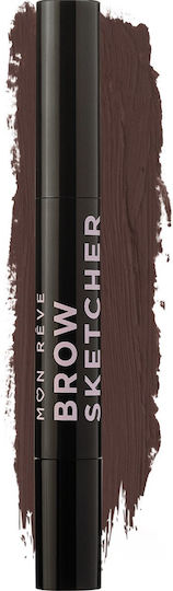 Mon Reve Brow Sketcher Augenbrauen-Bleistift 04 Dunkelbraun