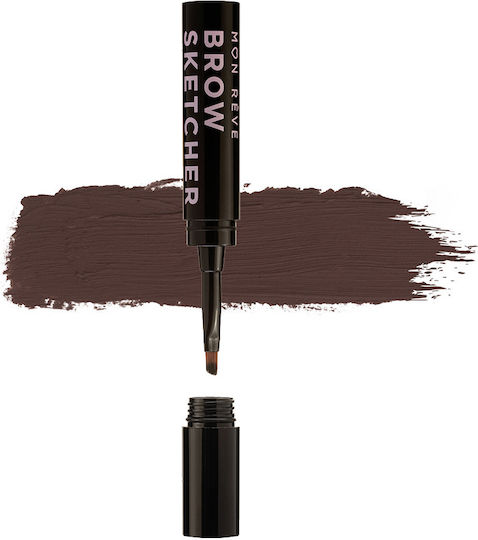 Mon Reve Brow Sketcher Augenbrauen-Bleistift 04 Dunkelbraun