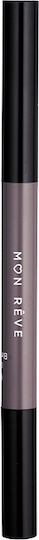 Mon Reve Infiniliner Gel Brow Pencil Waterproof Eyebrow Pencil 04 Brown Rouge