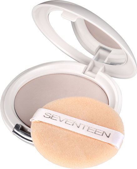 Seventeen Natural Silky Compact Powder Powder 6 Porcelain SPF15 12gr