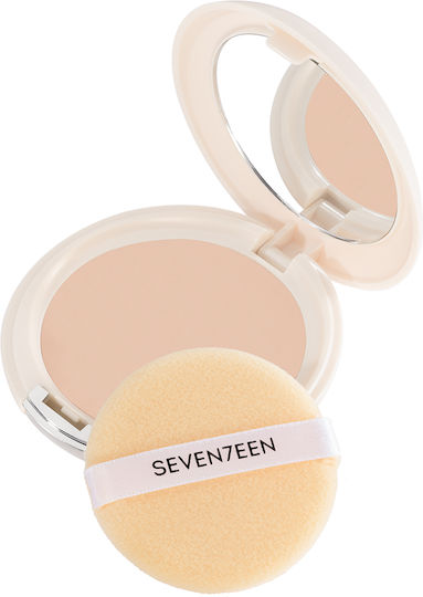Seventeen Natural Silky Compact Powder Powder 6 Porcelain SPF15 12gr