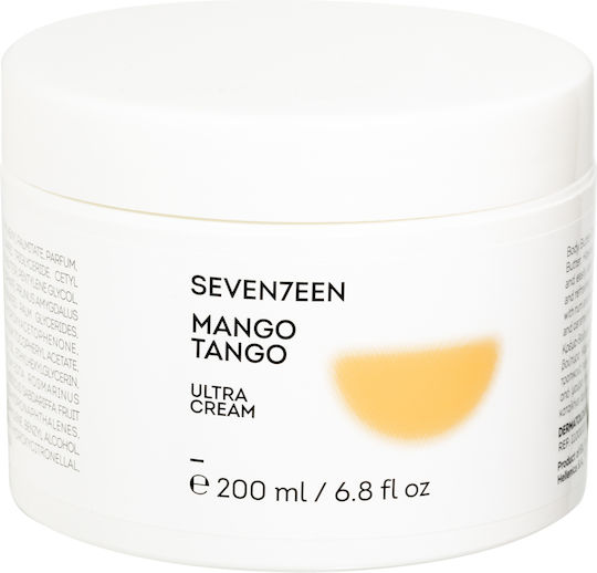 Seventeen Ultra Cream Mango Tango Moisturizing Body Cream with Shea Butter 200ml
