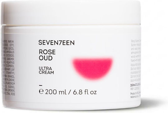 Seventeen Ultra Rose Oud Moisturizing Body Cream with Shea Butter 200ml