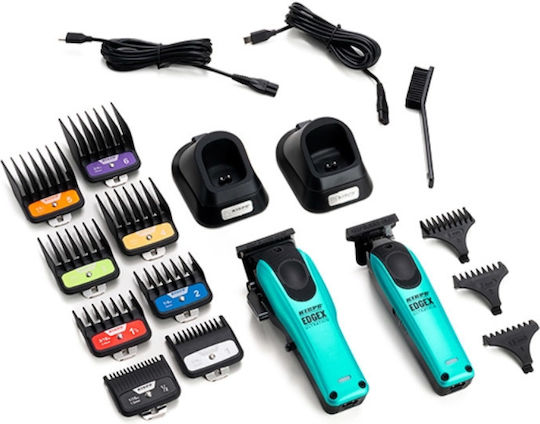 Kiepe Edgex Combo Set Σετ Κουρευτικής Μηχανής Τιρκουάζ