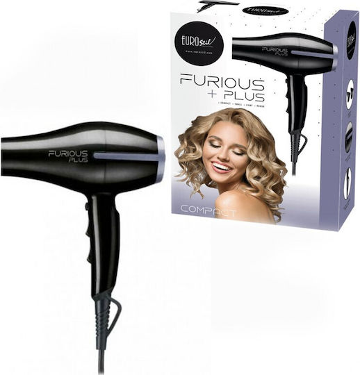 Eurostil Furious Hair Dryer with Diffuser 2200W