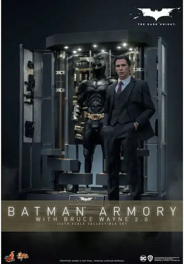 Action Figure Batman The Dark Knight: Masterpiece - Batman Armory With Bruce Wayne (2.0) 1/6 30cm.