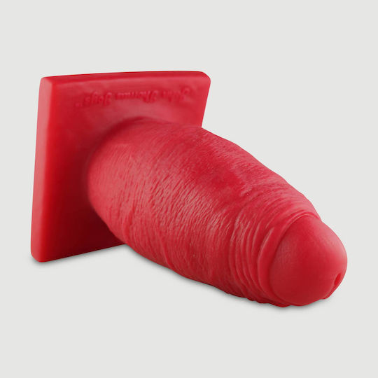 Μεγάλο Dildo Σιλικόνης Anal Stretching All Girth Platinum Silicone Large Dildo Stretching 25,40 Cm Κόκκινο