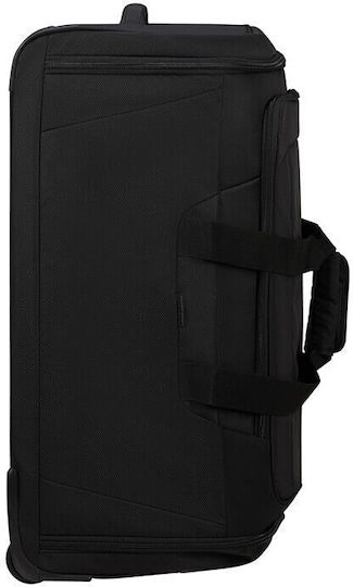 Samsonite Respark Σακ Βουαγιάζ Μαύρο με Ρόδες Υφασμάτινο