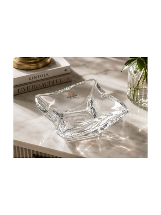 Κρυστάλλινο Τασάκι Σταχτοδοχείο Lotus Oriana Ferelli 17x5,5cm Italian Crystal Ashtray Κρυστάλλινο Τασάκι Σταχτοδοχείο Lotus Oriana Ferelli 17x5,5cm Italian Crystal Ashtray