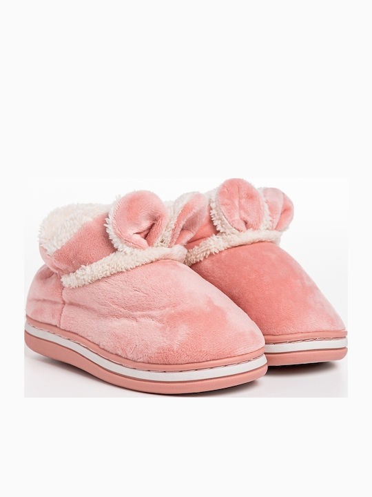 Kinderhausschuhe Rosa