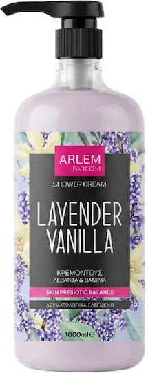 Farcom Arlem Кремообразен Душ Гел и Аромат Лавандула 1000ml
