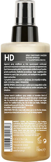 Farcom HD Keratin Amino Acids Leave In Conditioner Αναδόμησης/Θρέψης για Ξηρά Μαλλιά 150ml