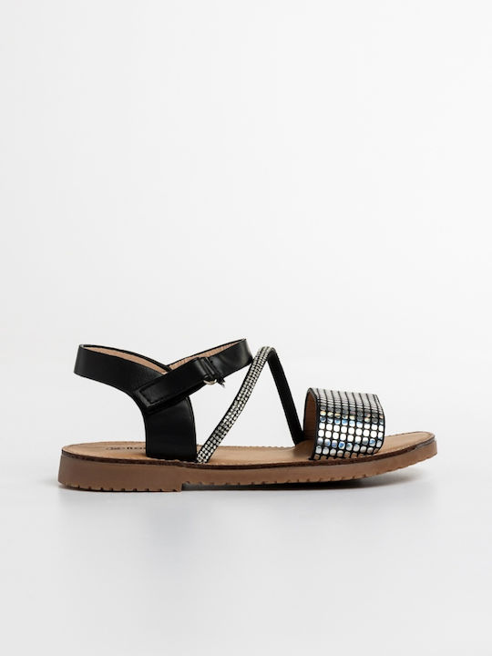 Sandale Tip Pantof Negre