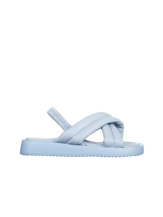 Sandale Tip Pantof Albastre