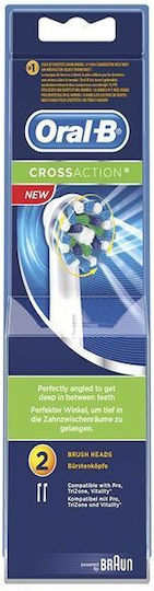 Oral-B CrossAction Ersatzköpfe für 2 Stück